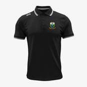 Bornacoola GAA KCS Coolplus Polo Shirt - Black / White image