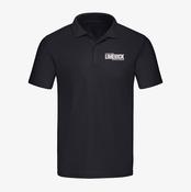 Brand Limerick Polo Shirt - Black image