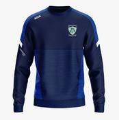 Brownstown Camogie Club KCS Helios Crew Neck Top - Navy / Royal / White image