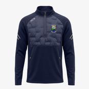 Bunbrosna GAA KCS Fusion X Half Zip Top - Navy image