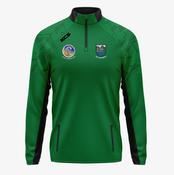 Cahir Camogie Club KCS Viva Half Zip Top - Green / Black