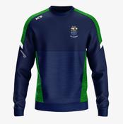 Cahir GAA KCS Helios Crew Neck Top - Navy / Green / White image