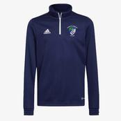 Cappincur GAA Adidas Entrada Half Zip Training Top - Navy / White image
