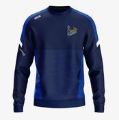 St Joseph's Pipe Band Clondalkin KCS Helios Crew Neck Top - Navy / Royal / White