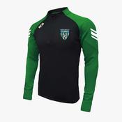 Moate Celtic FC KCS Soul Quarter Zip Top - Black / Green image