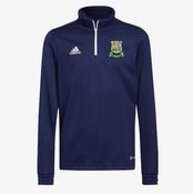 Castledaly GAA Adidas Entrada Half Zip Training Top - Navy / White image