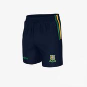 Castledaly GAA KCS Shore Leisure Shorts - Navy / Green / Gold image