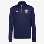 Castlepollard Hurling &amp; Camogie Club Adidas Entrada Half Zip Training Top - Navy / White image