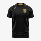 Castletown Geoghegan Camogie Club KCS Apollo Tee - Black / Graphite / Gold