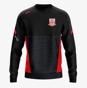 Caulry GAA Club Shop KCS Helios Crew Neck Top - Black / Red image