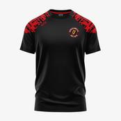 Coolraine FC KCS Apollo Tee - Black / Red