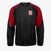 Caulry GAA KCS Focus Windcheater - Black / Red