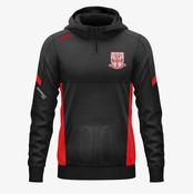 Caulry GAA KCS Helios Half Zip Hoodie - Black / Red image
