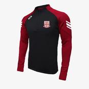Caulry GAA KCS Soul Quarter Zip Top - Black / Red image