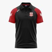 Caulry GAA KCS Soul Polo Shirt - Black / Red image
