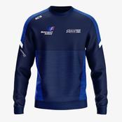 Cavan Motor Club KCS Helios Crew Neck Top - Navy / Royal / White image