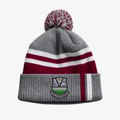 Clonaghadoo NS KCS Champion Beanie - Dark Grey / Maroon / White image
