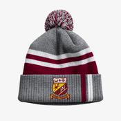 St Vincent's Longford GAA KCS Champion Beanie - Dark Grey / Maroon / White image