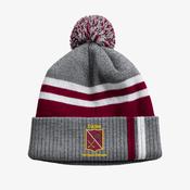 Cullion Hurling Club KCS Champion Beanie - Dark Grey / Maroon / White image