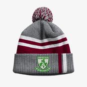 Kilbeggan Shamrocks GAA KCS Champion Beanie - Dark Grey / Maroon / White image