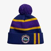 Lough Lene Gaels Hurling Club KCS Champion Beanie - Navy / Purple / Gold image