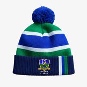 Naomh Ciarán Ladies KCS Champion Beanie - Navy / Green / Royal / White image