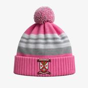 Coralstown Kinnegad GAA KCS Champion Beanie - Pink / Light Grey / White image