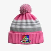 Shamrocks GAA Offaly KCS Champion Beanie - Pink / Light Grey / White image