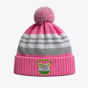 Ballymore LGFA KCS Champion Beanie - Pink / Light Grey / White image