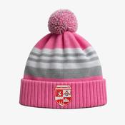 Naomh Colmcille Donegal KCS Champion Beanie - Pink / Light Grey / White image