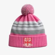 Caulry GAA KCS Champion Beanie - Pink / Light Grey / White image