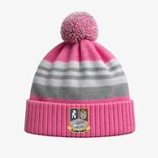 Clann Gaels LGFA KCS Champion Beanie - Pink / Light Grey / White image