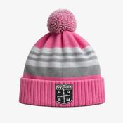 Clara GAA KCS Champion Beanie - Pink / Light Grey / White image