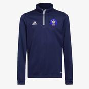 Clare Motor Club Adidas Entrada Half Zip Training Top - Navy / White image