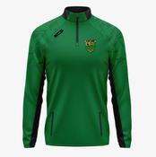 Clonbony GAA KCS Viva Half Zip Top - Green / Black image