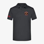 Coolraine FC KCS Riva Polo Shirt - Black image