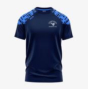 Cortoon Badminton Club KCS Apollo Tee - Navy / Sky