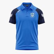Cortoon Shamrocks Galway KCS Soul Polo Shirt - Sky Blue / Navy image