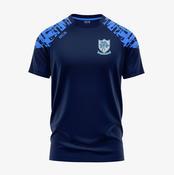 Cortoon Shamrocks Galway KCS Apollo Tee - Navy / Sky