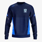 Cortoon Shamrocks Galway KCS Helios Crew Neck Top - Navy / Sky image