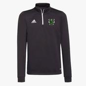 Crinkill GAA Adidas Entrada Half Zip Training Top - Black / White image