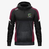 Cromane LGFA KCS Helios Half Zip Hoodie - Black / Maroon / White