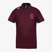 Cullion Camogie Club KCS Two-Tone Piqué Polo - Burgundy / Black image