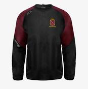 Cullion Hurling Club KCS Focus Windcheater - Black / Maroon