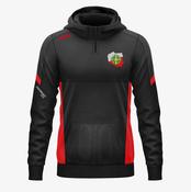 Cumann Warszawa GAA KCS Helios Half Zip Hoodie - Black / Red