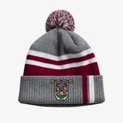 Daingean GAA KCS Champion Beanie - Dark Grey / Maroon / White image