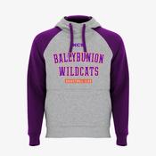 Ballybunion Wildcats KCS Detroit Hoodie - Grey / Purple image