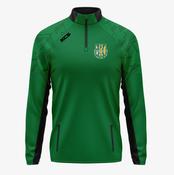 Dunmore MacHales KCS Viva Half Zip Top - Green / Black image