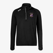Mullingar Town AFC KCS Men's Elevate Core Half Zip Top - Black image