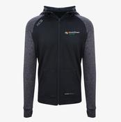 Irish Rail KCS 57 Zip Hoodie - Black Slate